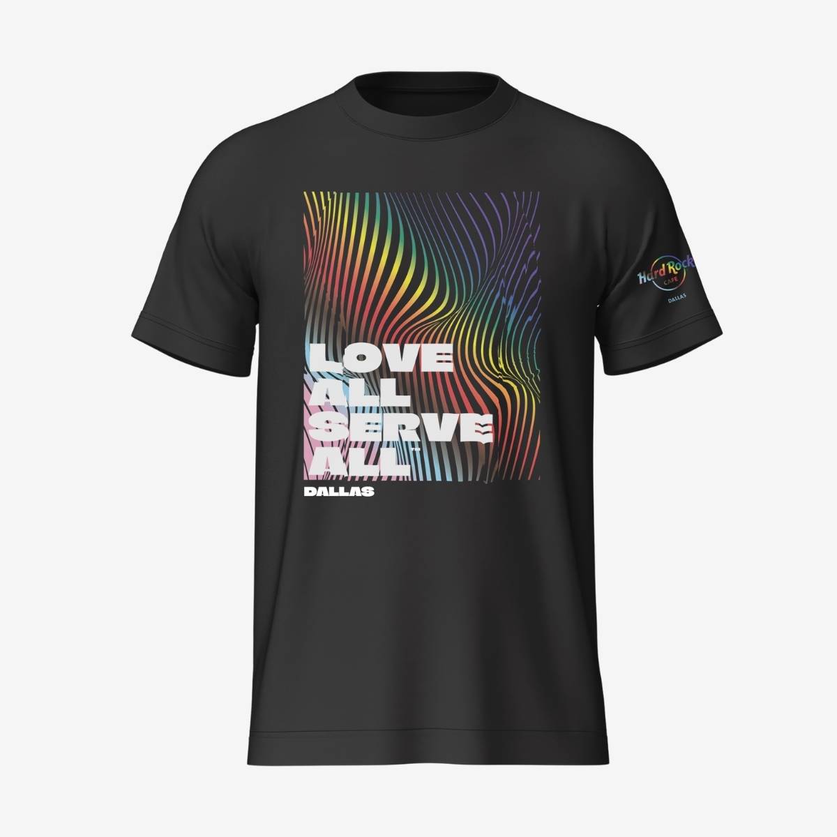 2026 Pride Wave Tee in Black image number 1
