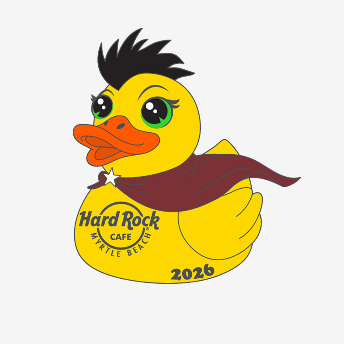 Limited Edition Myrtle Beach Super Duck 2026 Pin image number 1