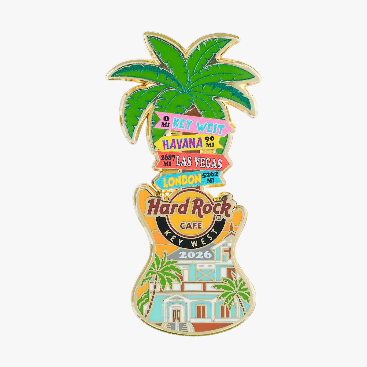 Limited Edition Key West Destination 2026 Pin image number 1