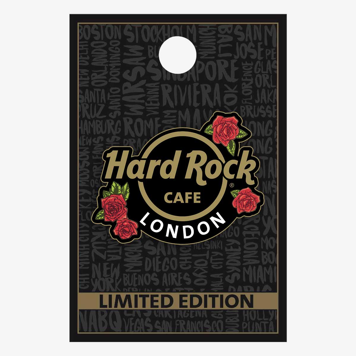 Collectible Floral Logo Pin image number 2