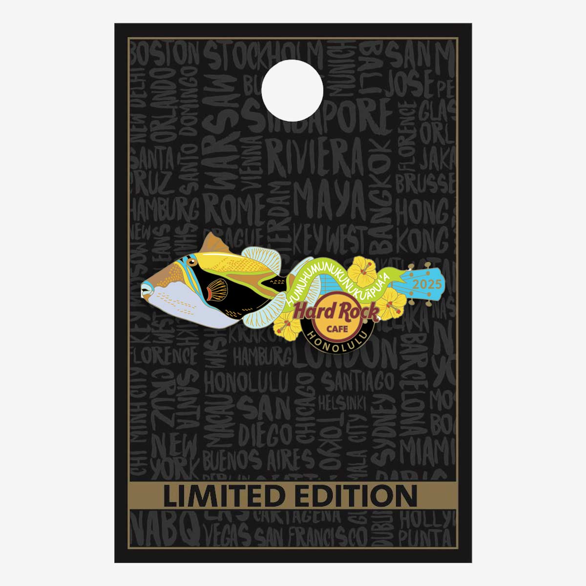 Limited Edition Honolulu  State Fish 2025 Pin image number 2