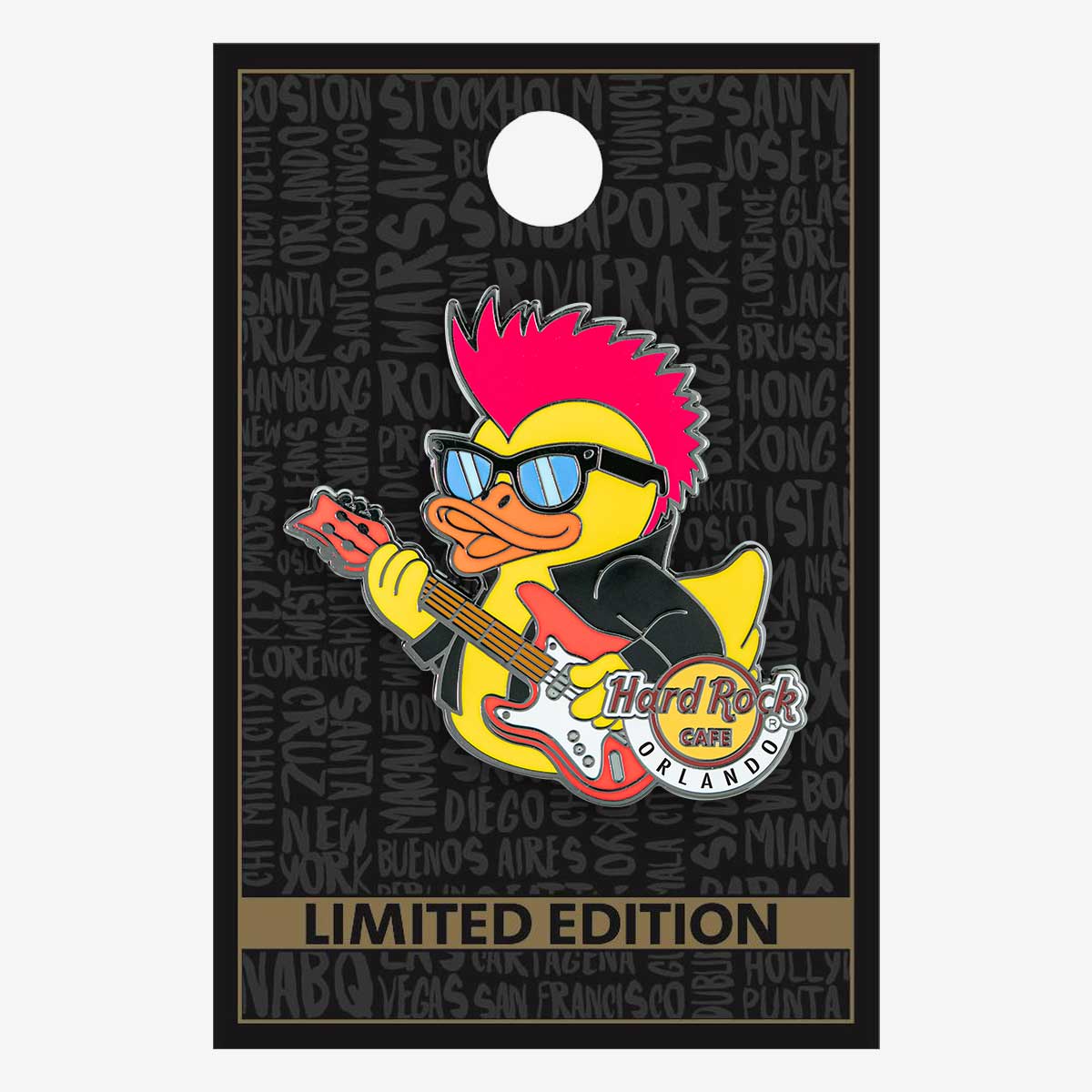 Limited Edition Jammin' Duck Pin image number 2