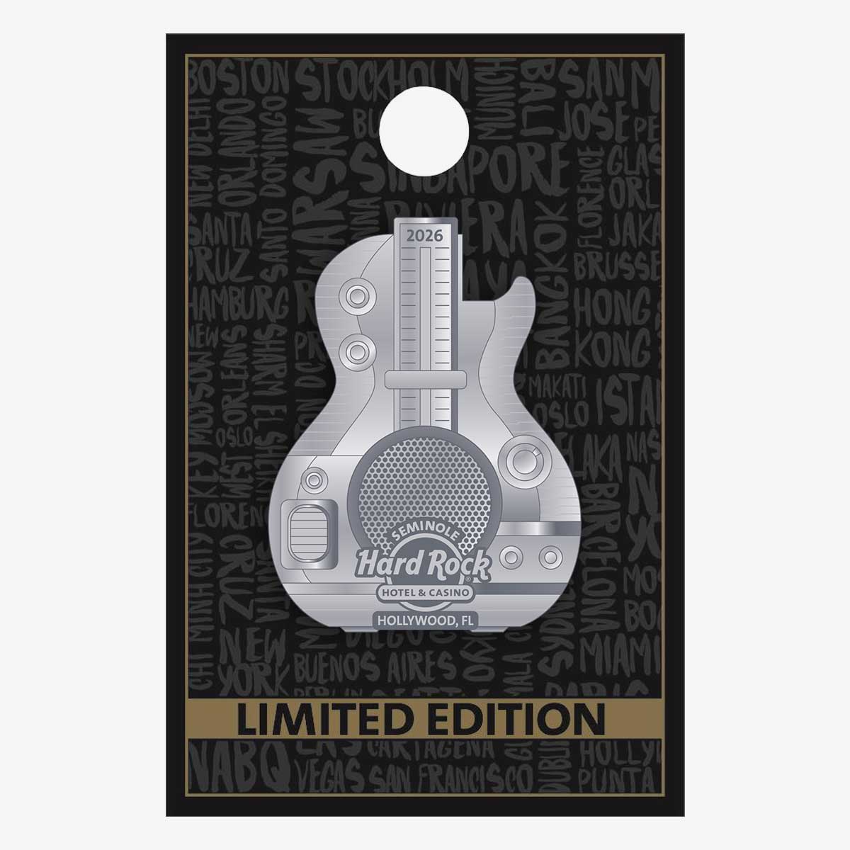 Limited Edition Hollywood, FL 2026 Guitar Speaker Pin image number 2