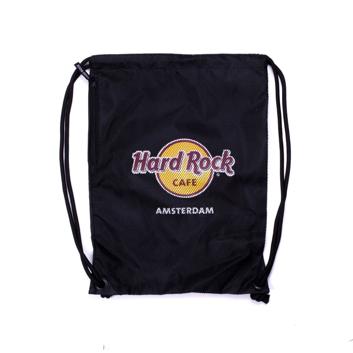 Hard Rock Logo Drawstring Backpack image number 1