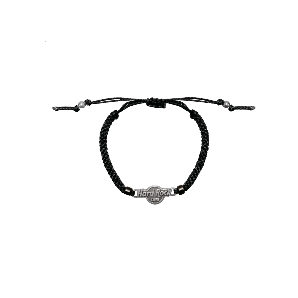 Black Braided Friendship Bracelet image number 1