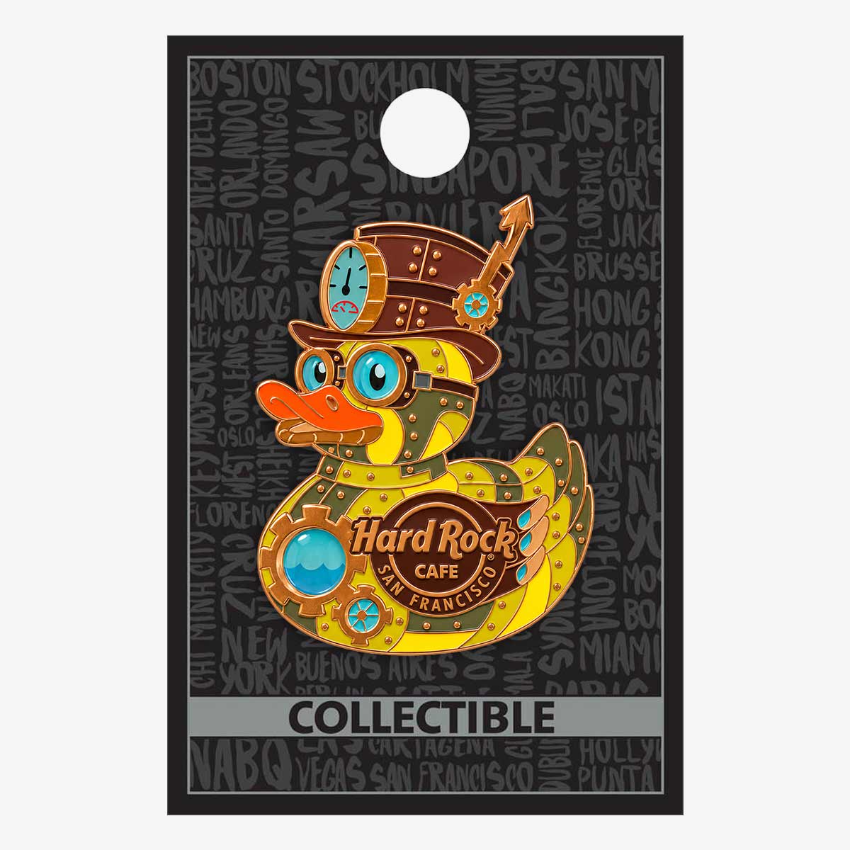 Collectible San Francisco Steampunk Duck Pin image number 2
