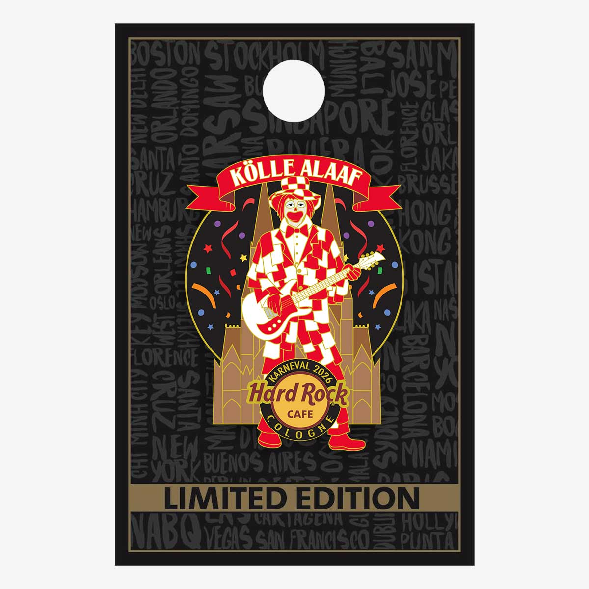 Limited Edition Cologne 2026 Alaaf Love Pin image number 2