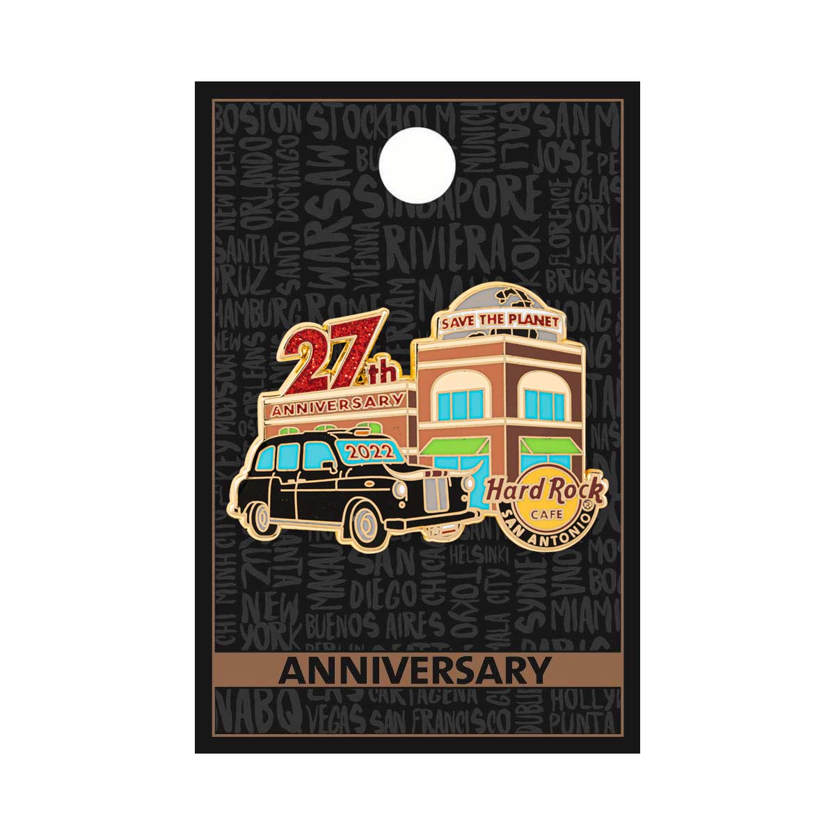 San Antonio 27th Anniversary Pin image number 2