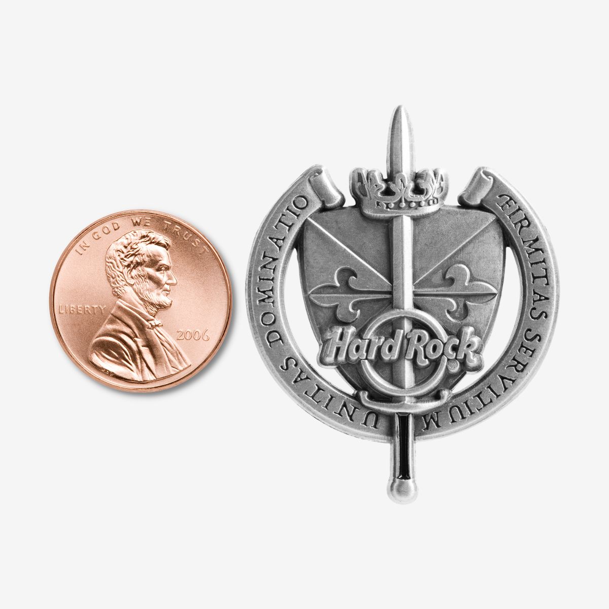 Limited Edition John Wick 3D Shield Pin in Antique Silver 2023 image number 7