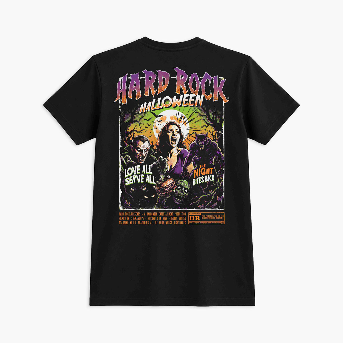 Halloween 2026 Movie Poster Tee in Black image number 1