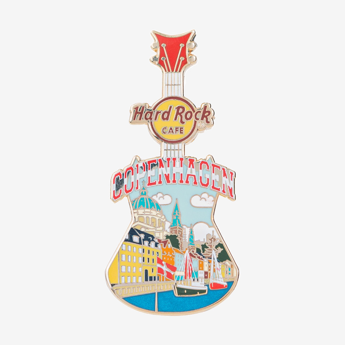 Guitar V20 City Tee Pin image number 1