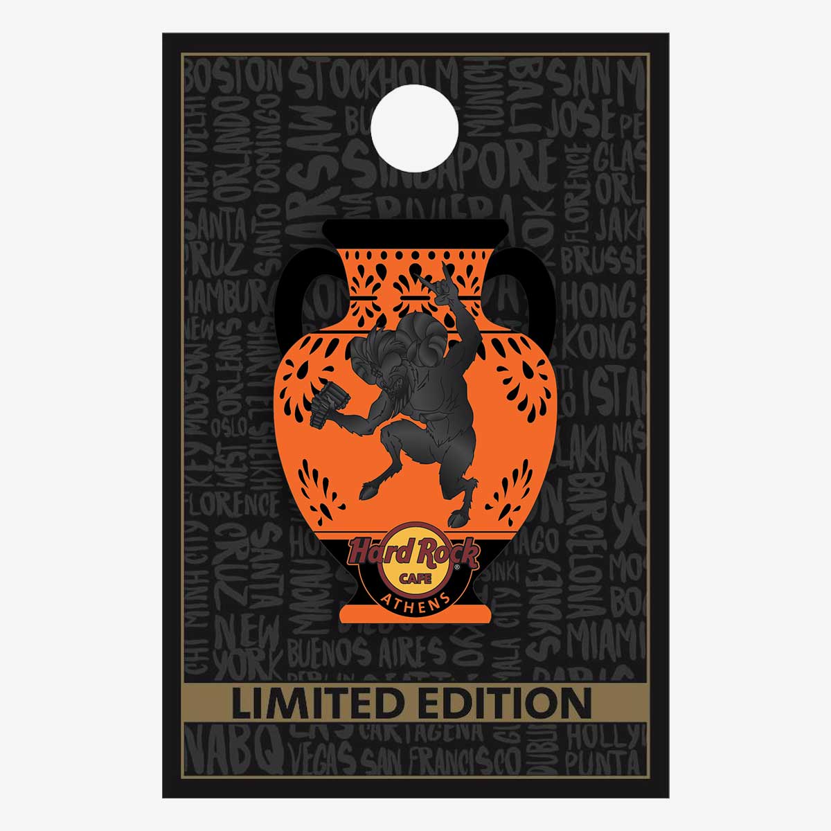 Limited Edition Athens Pan God Pin image number 2