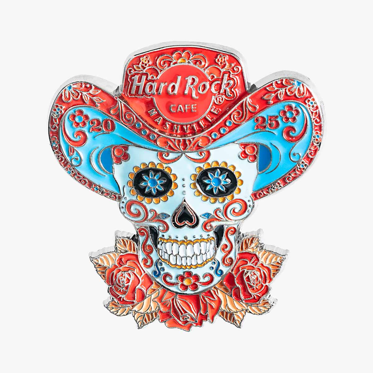 Limited Edition Nashville Sugar Skull 2025 Pin image number 1