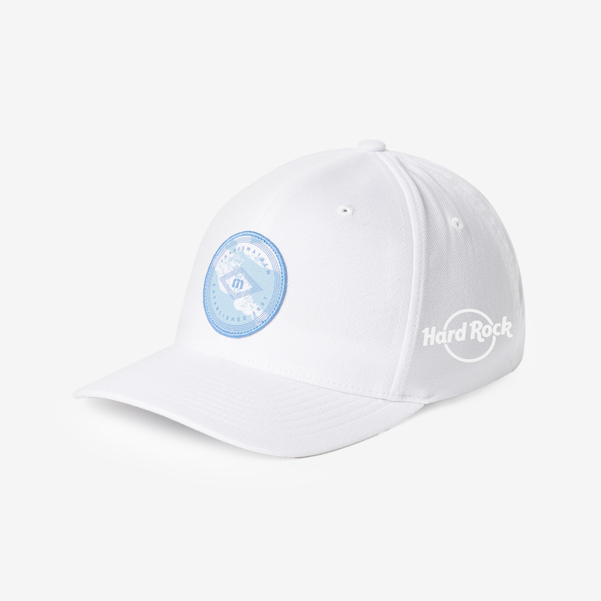 TravisMathew Fashion Hat Grab the Rail in White image number 1