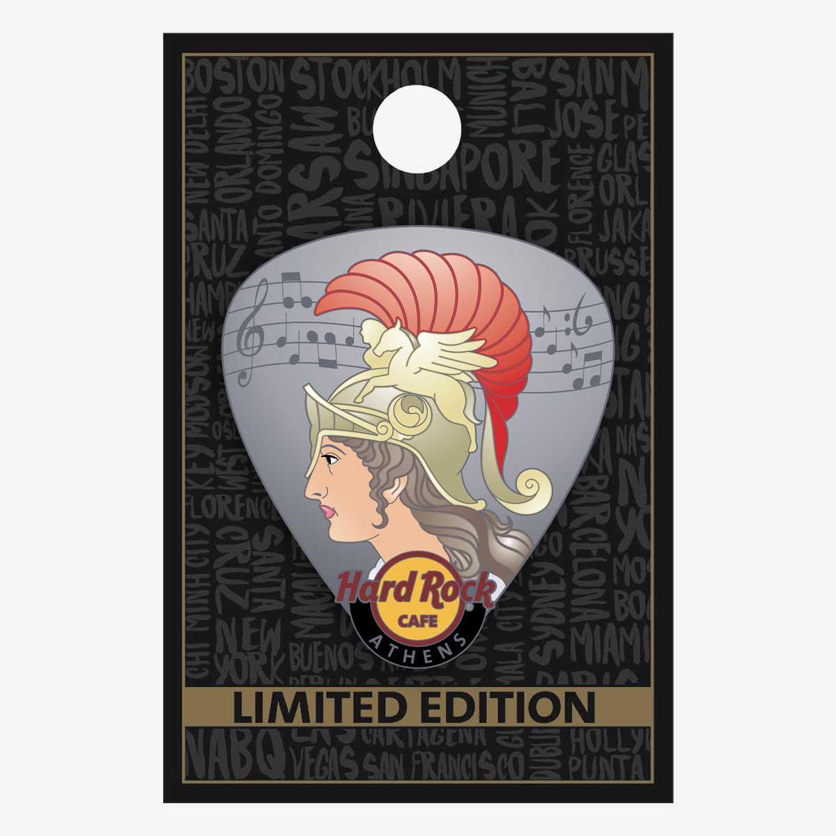 Limited Edition Athenas Helmet Pin image number 2