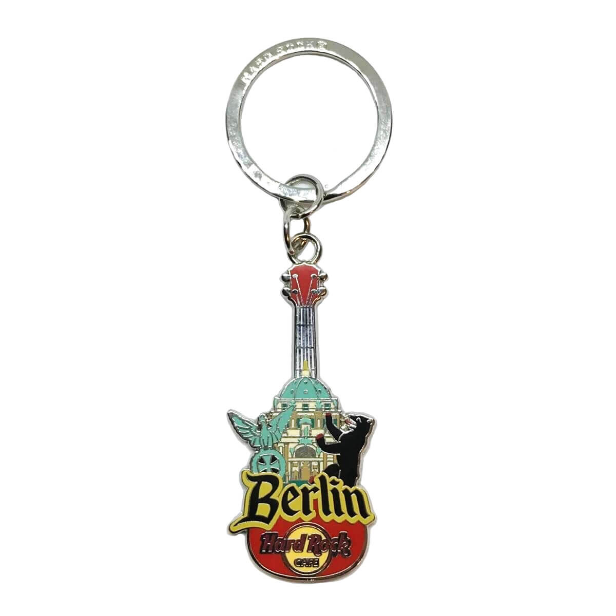 City Icon Guitar Keychain image number 10