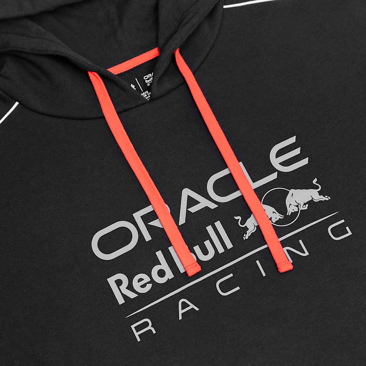 Oracle Red Bull Racing Piping Pullover Hoodie in Black image number 2