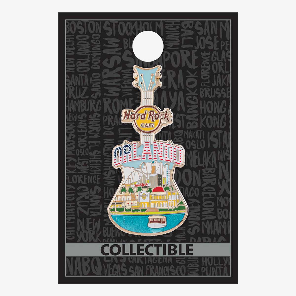 Guitar V20 City Tee Pin image number 2