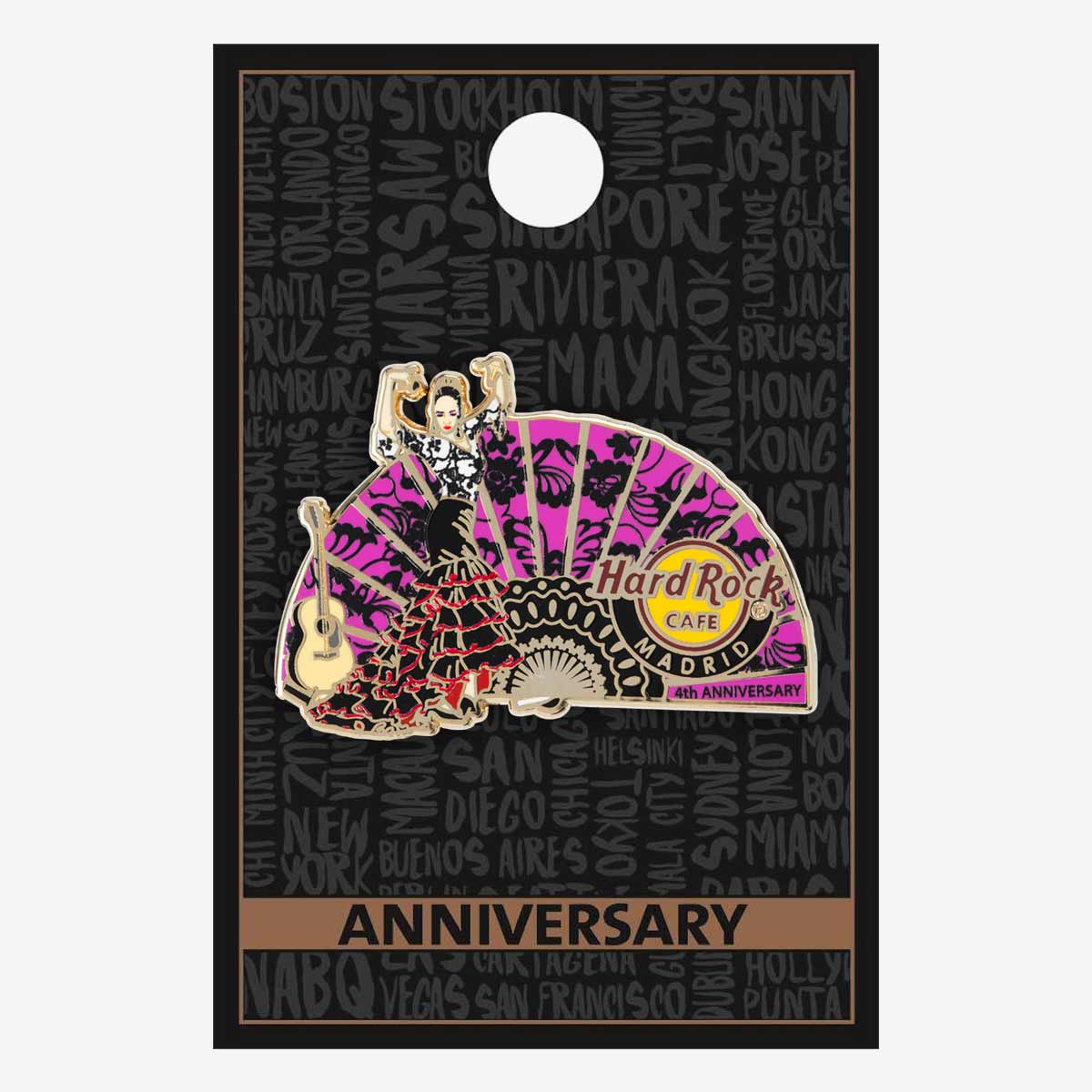 Madrid 4th Anniversary Pin image number 2