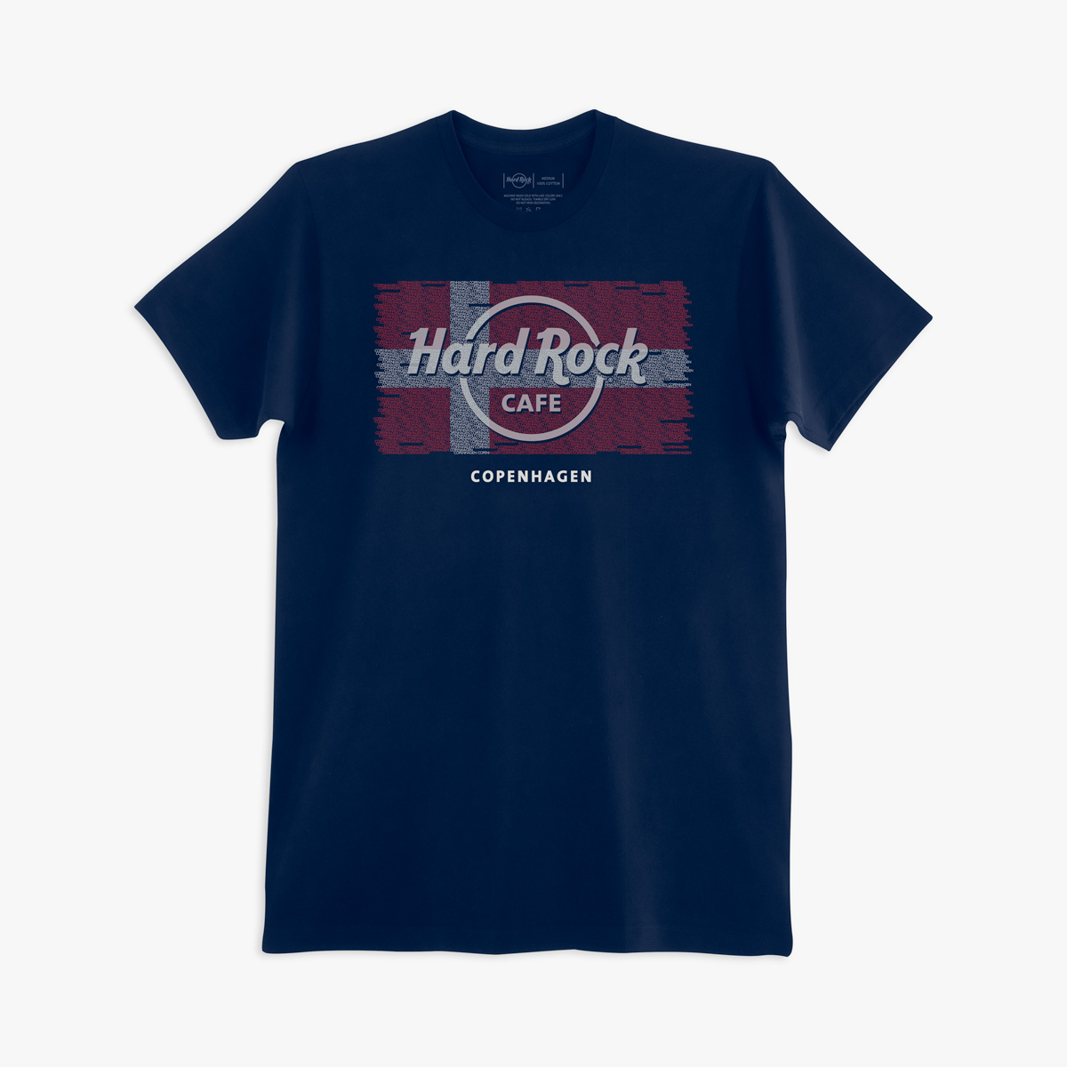 Men's Flag Repeat City Name Tee image number 1