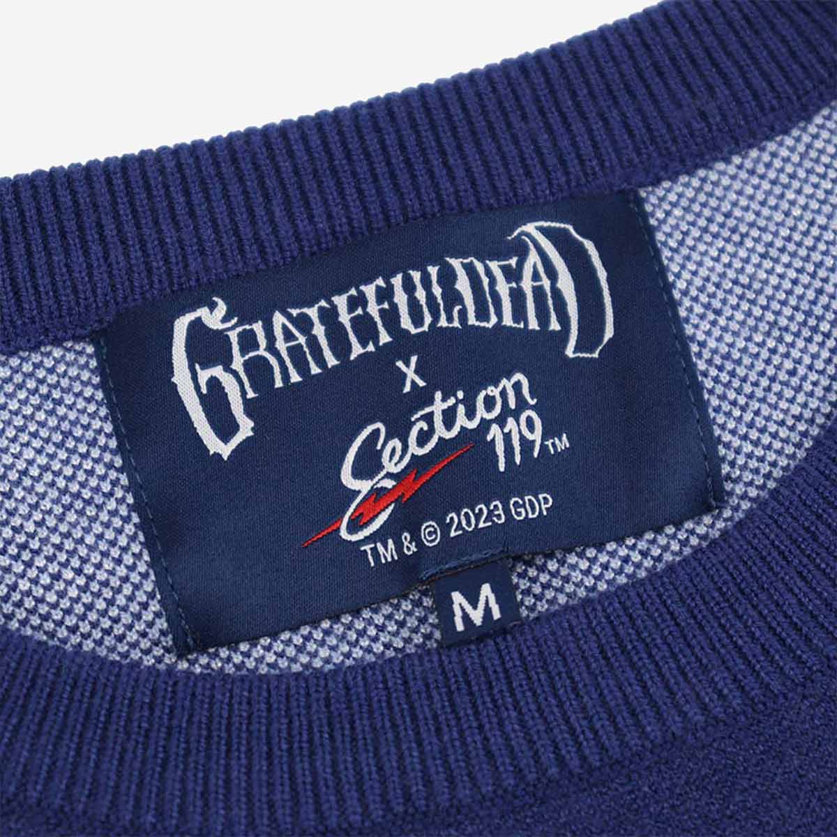 Grateful Dead Ski Bear Sweater in Blue image number 10