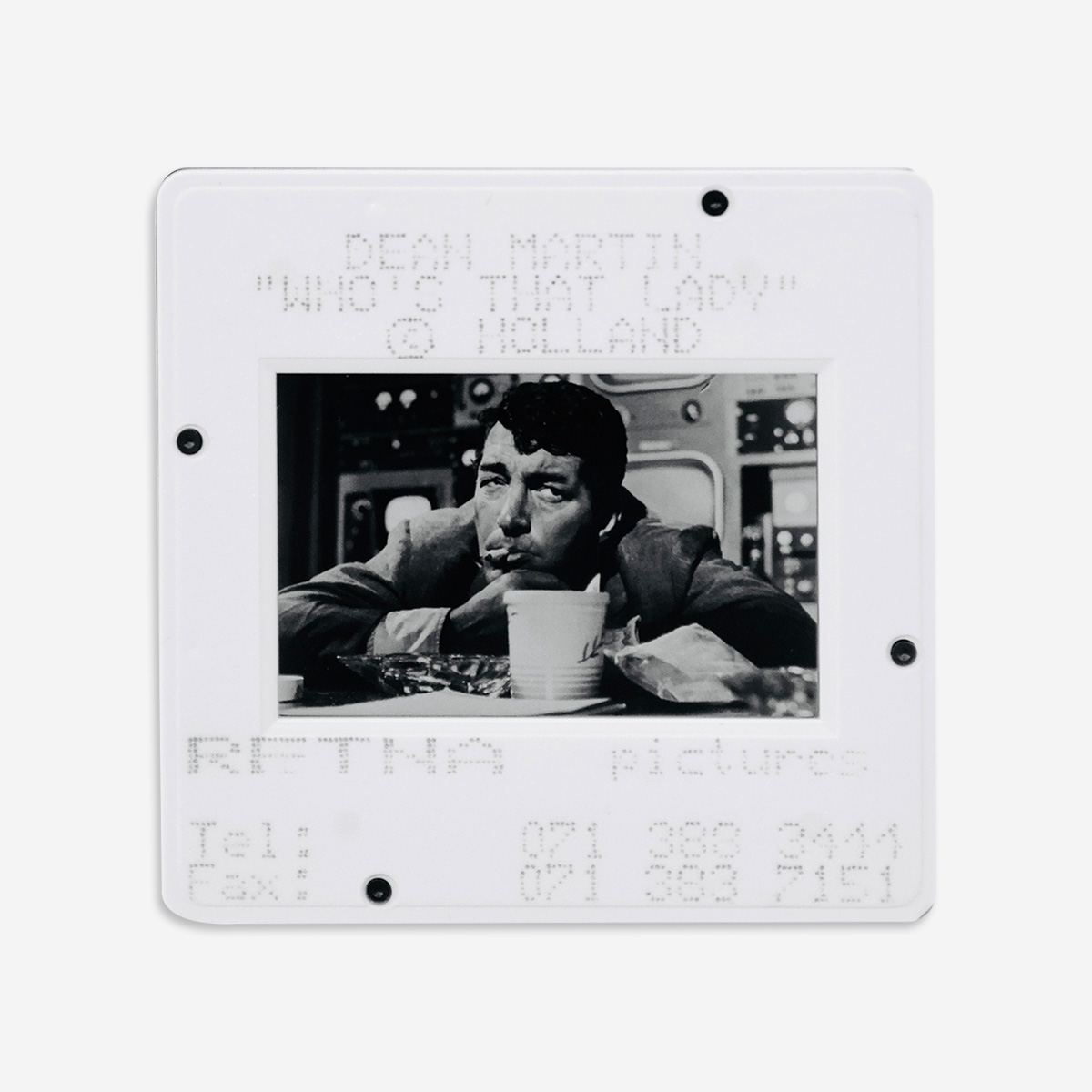 Dean Martin Boxed Original Acrylic 35MM Photograph in Acrylic Case image number 1