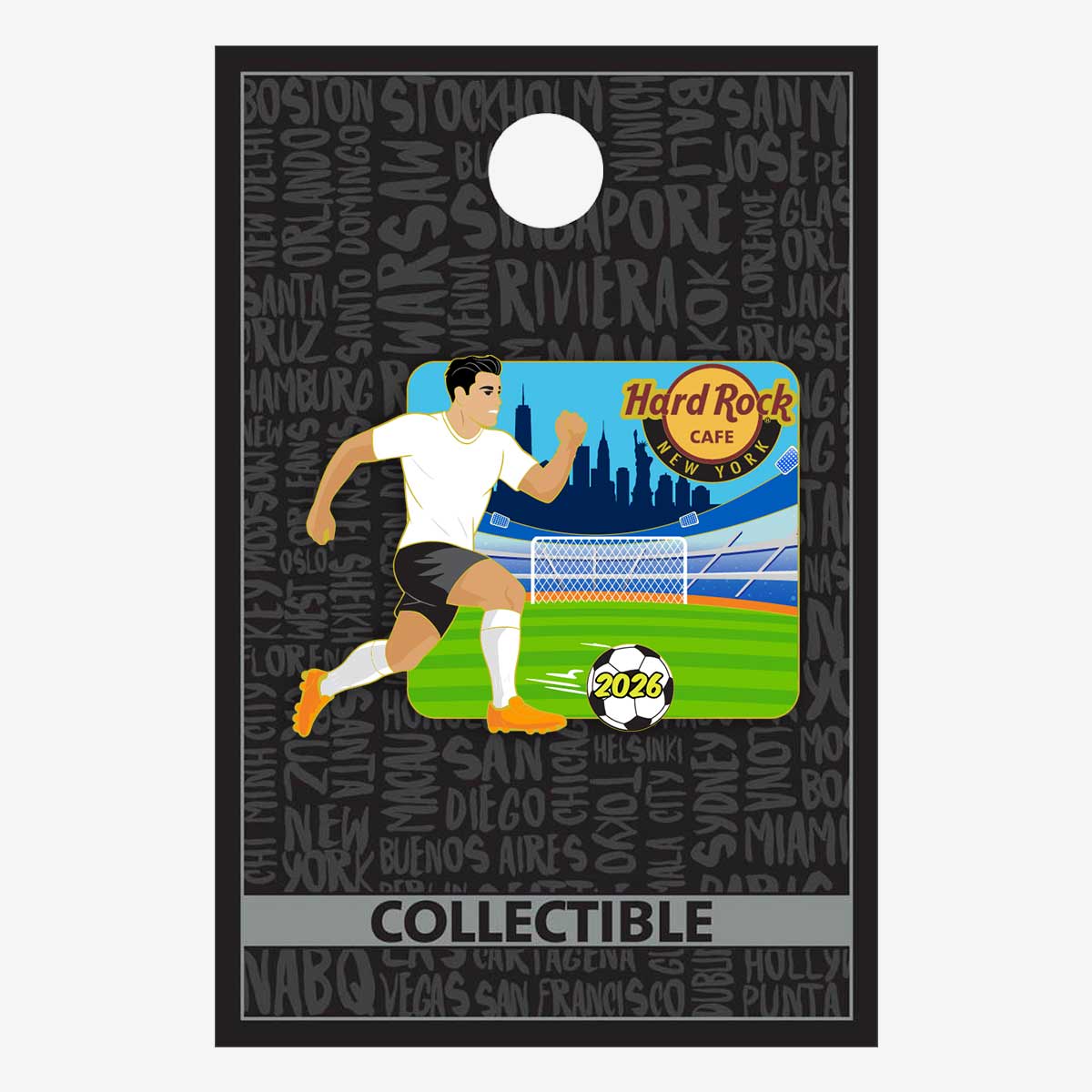 Limited Edition New York City Soccer Day 2026 Pin image number 2