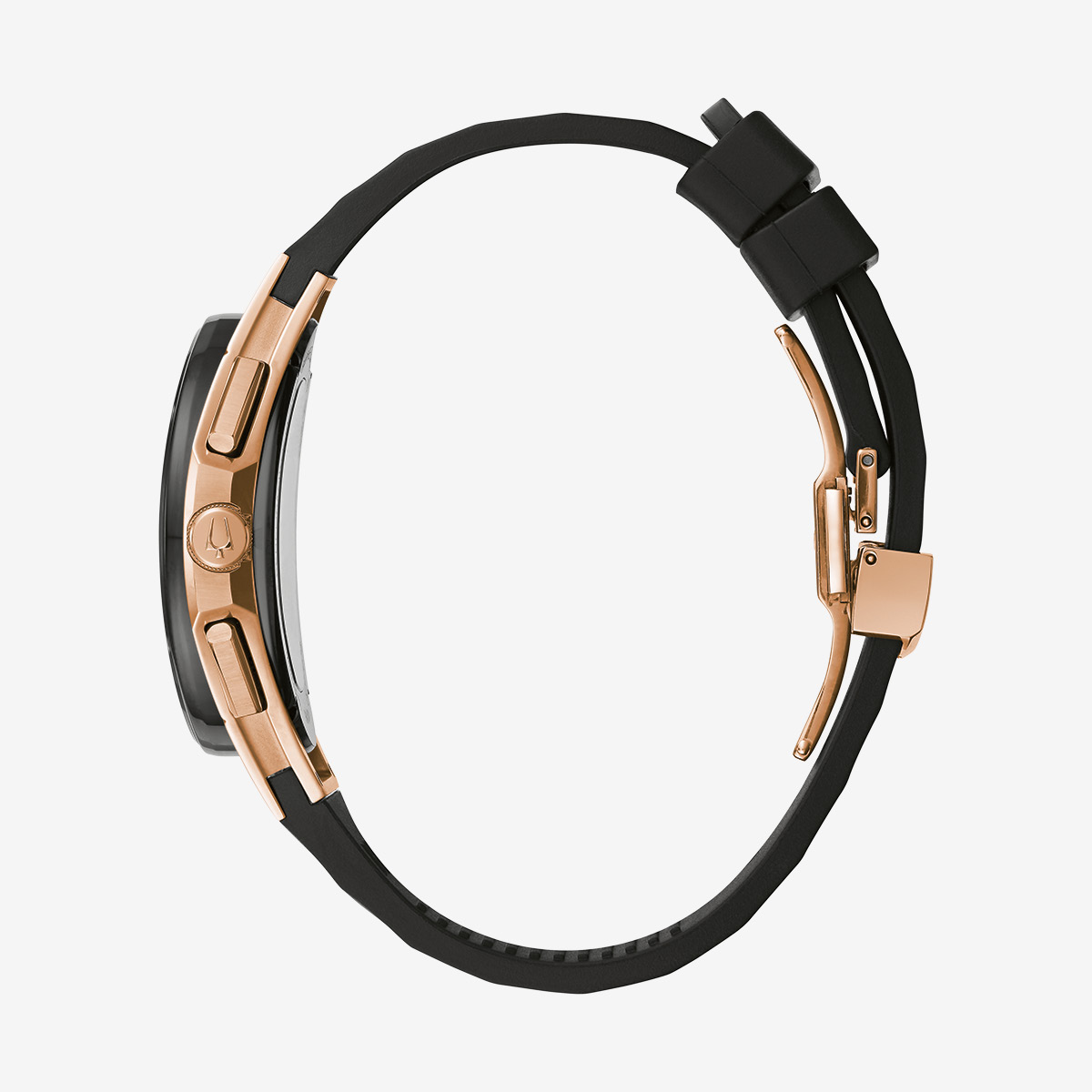 Bulova Mens CURV Black Chronograph image number 3