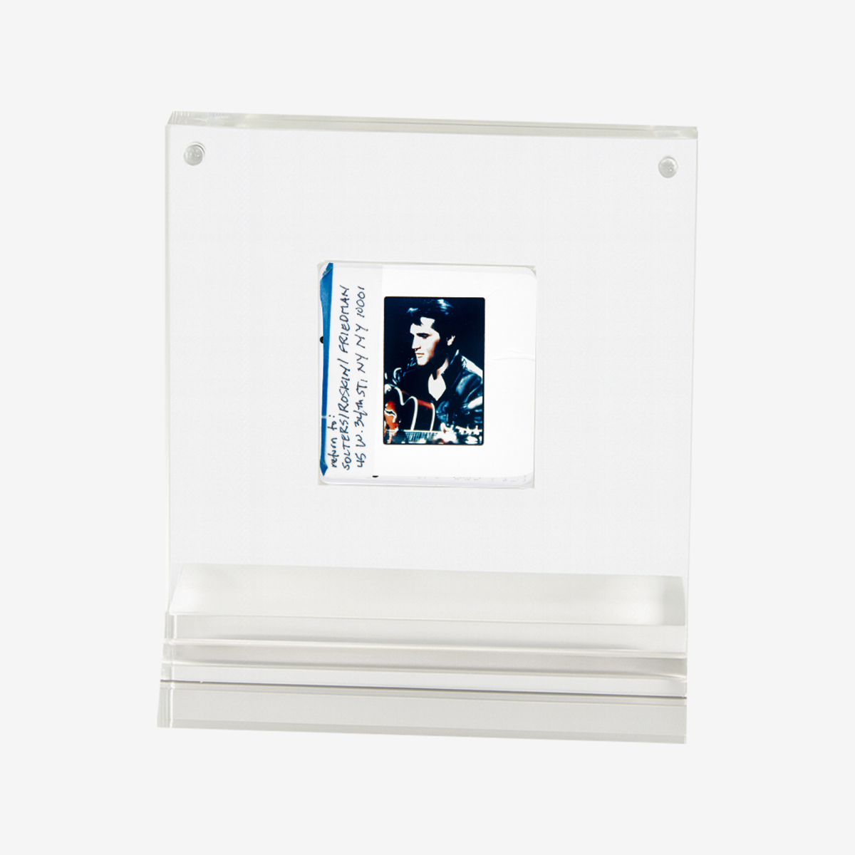 Elvis Presley Boxed Original 35MM Photograph in Acrylic Case image number 2