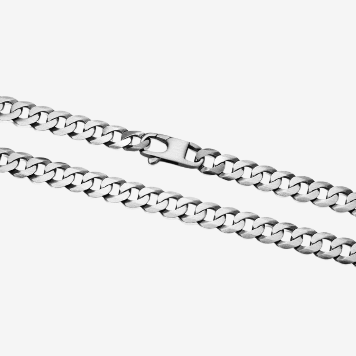 Ethos Curb 20" Brushed Gun Metal Chain Necklace image number 2