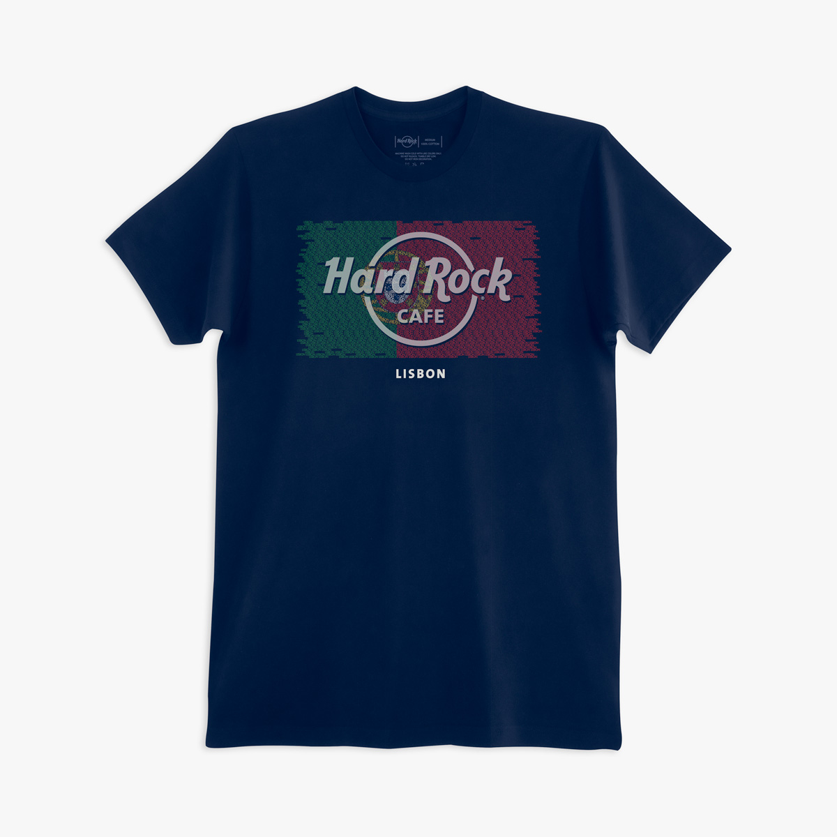 Men's Flag Repeat City Name Tee image number 1