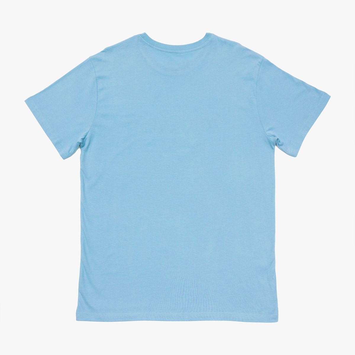 Adult Fit Pop of Color Tee in Airy Blue image number 3