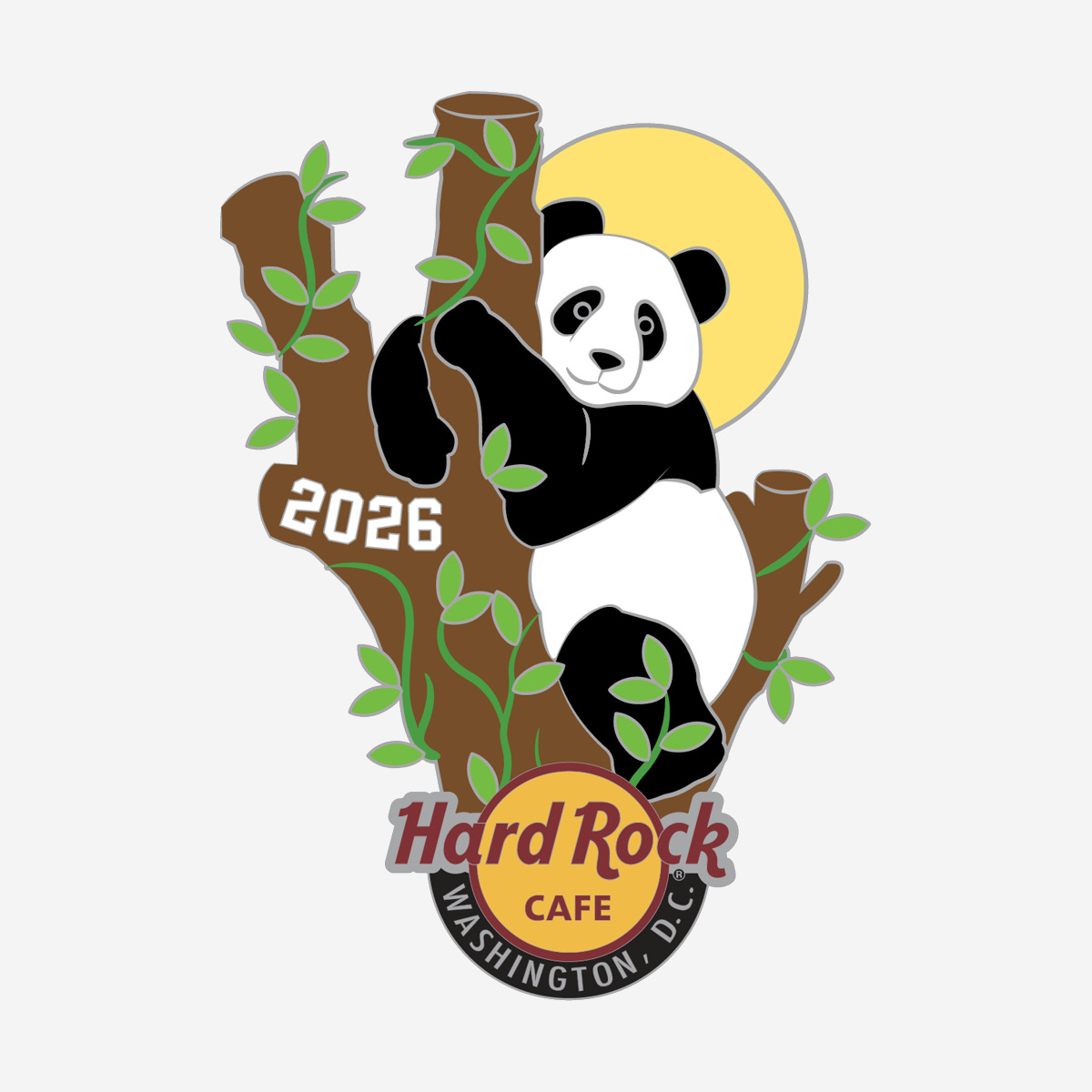 Limited Edition Washington D.C. Zoo Panda with 2026 Pin image number 1
