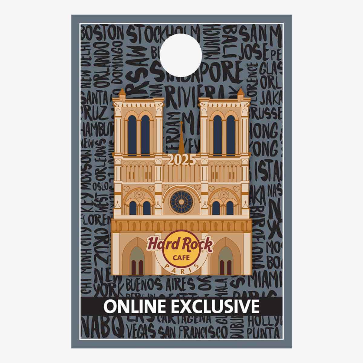 Online Exclusive Paris Notre Dame Pin image number 2