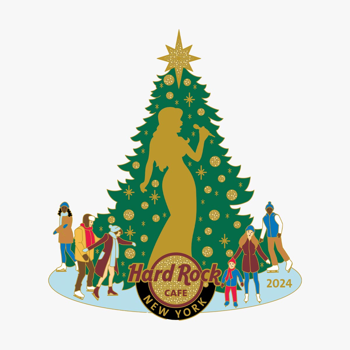 Limited Edition Tree Lighting 2024 Pin image number 1