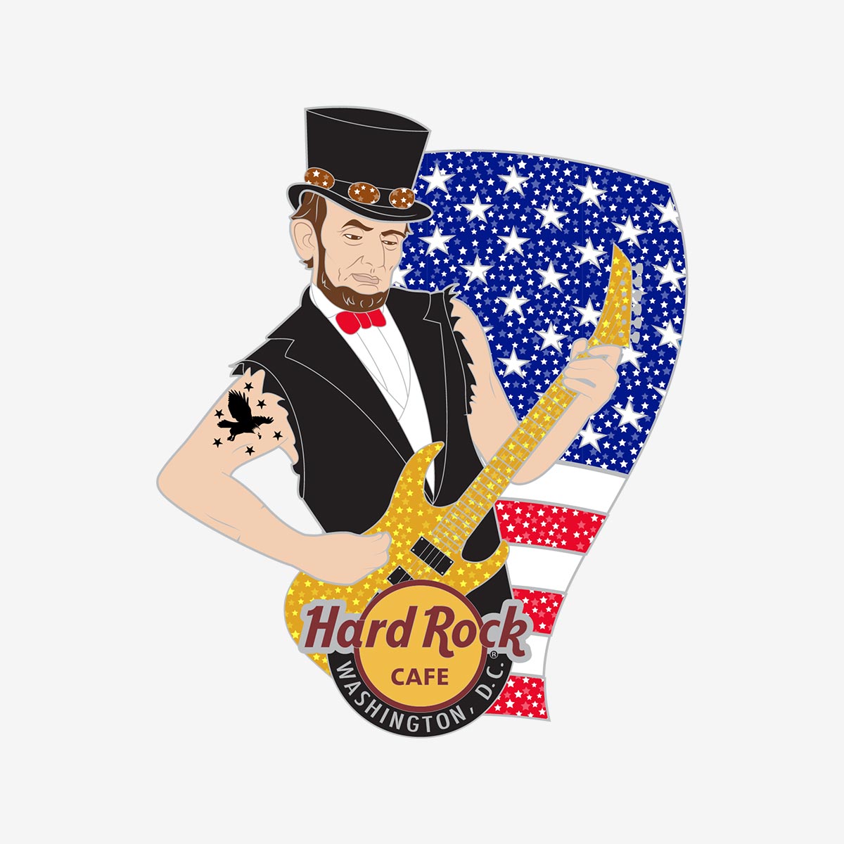 Hard Rock Boxed USA 250th Anniversary Limited Edition Pin Set | Online ...