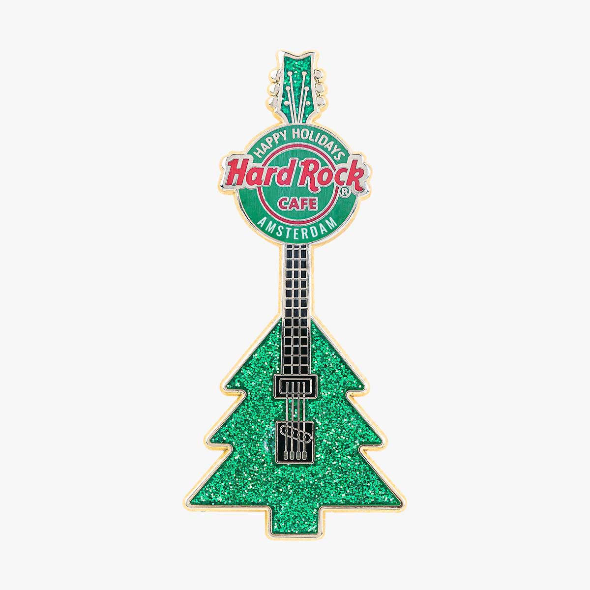 Limited Edition Pin Christmas Tree Guitar image number 1