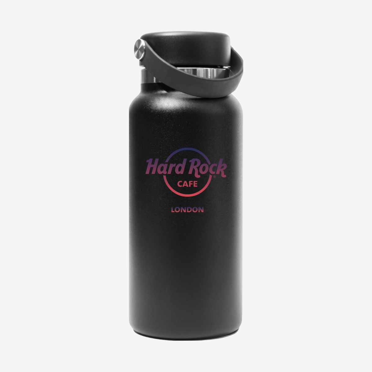 32oz Gradient Logo Water Bottle in Black image number 1