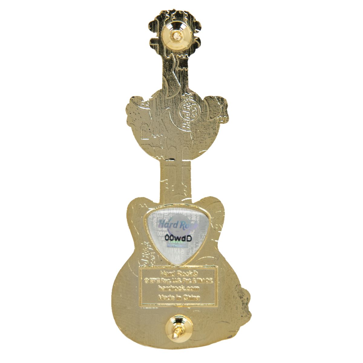 Memphis Graceland Guitar Pin image number 3
