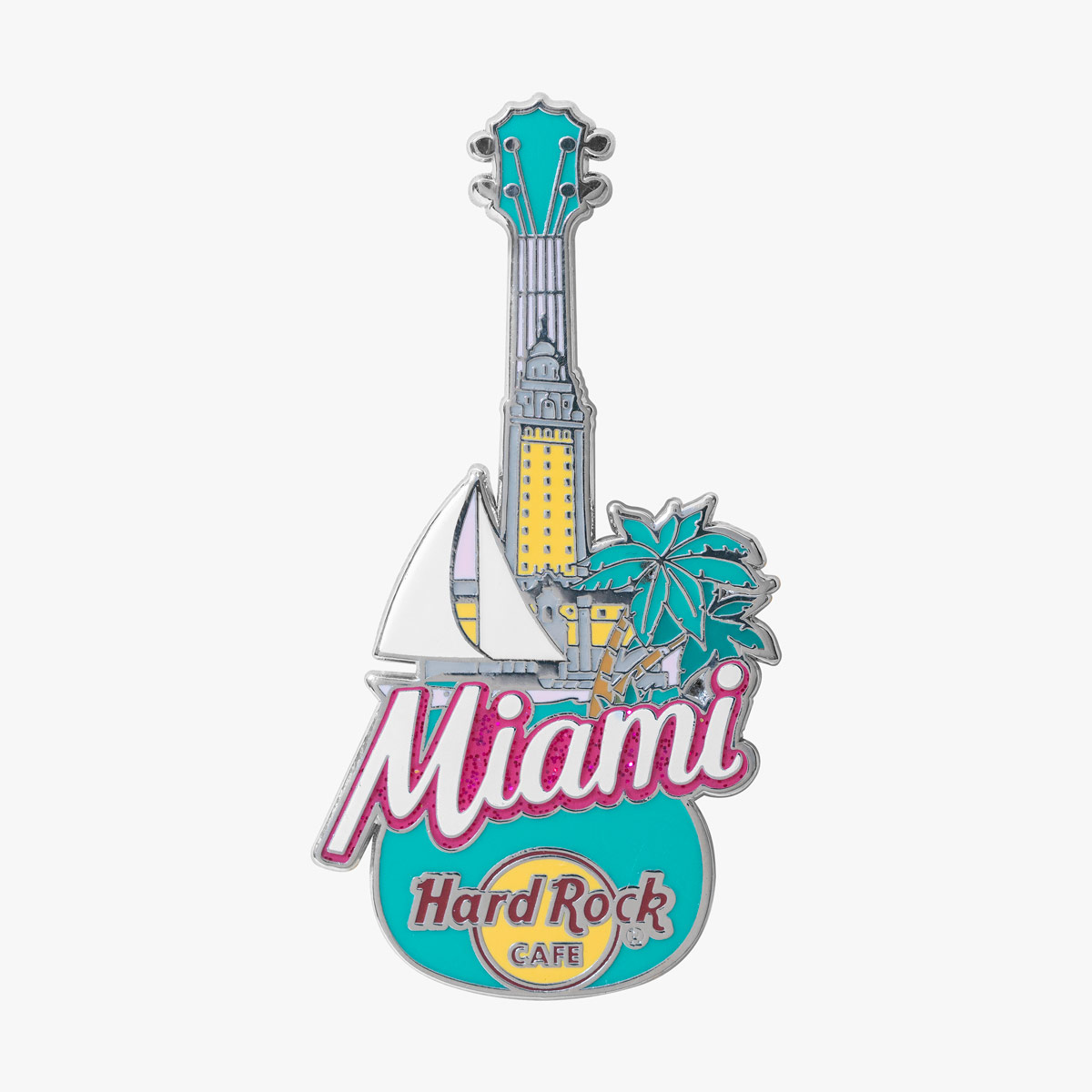 Limited Edition Core Landmark Guitar Pin 23 image number 1