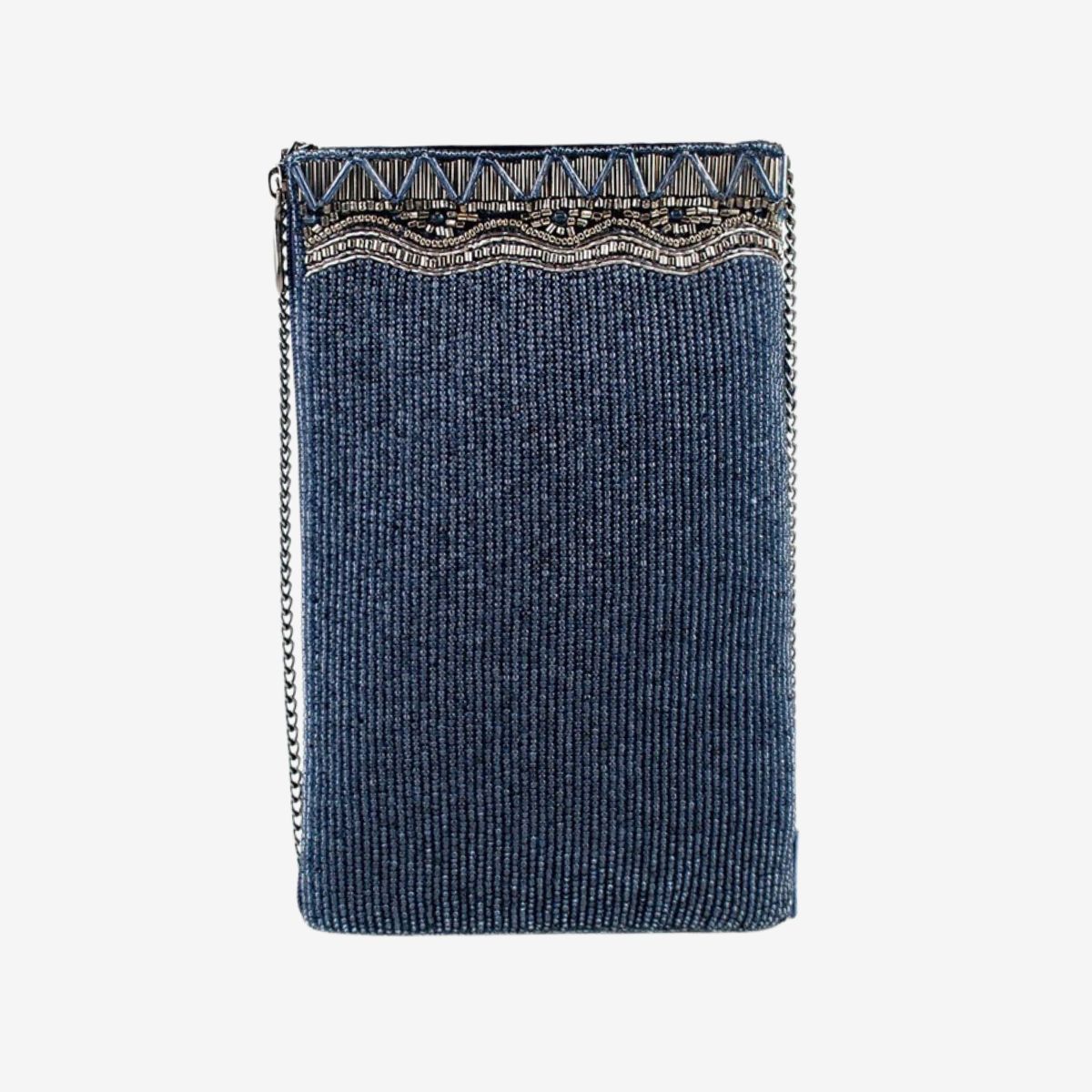 Mary Francis True Blue Crossbody Phone Bag image number 2