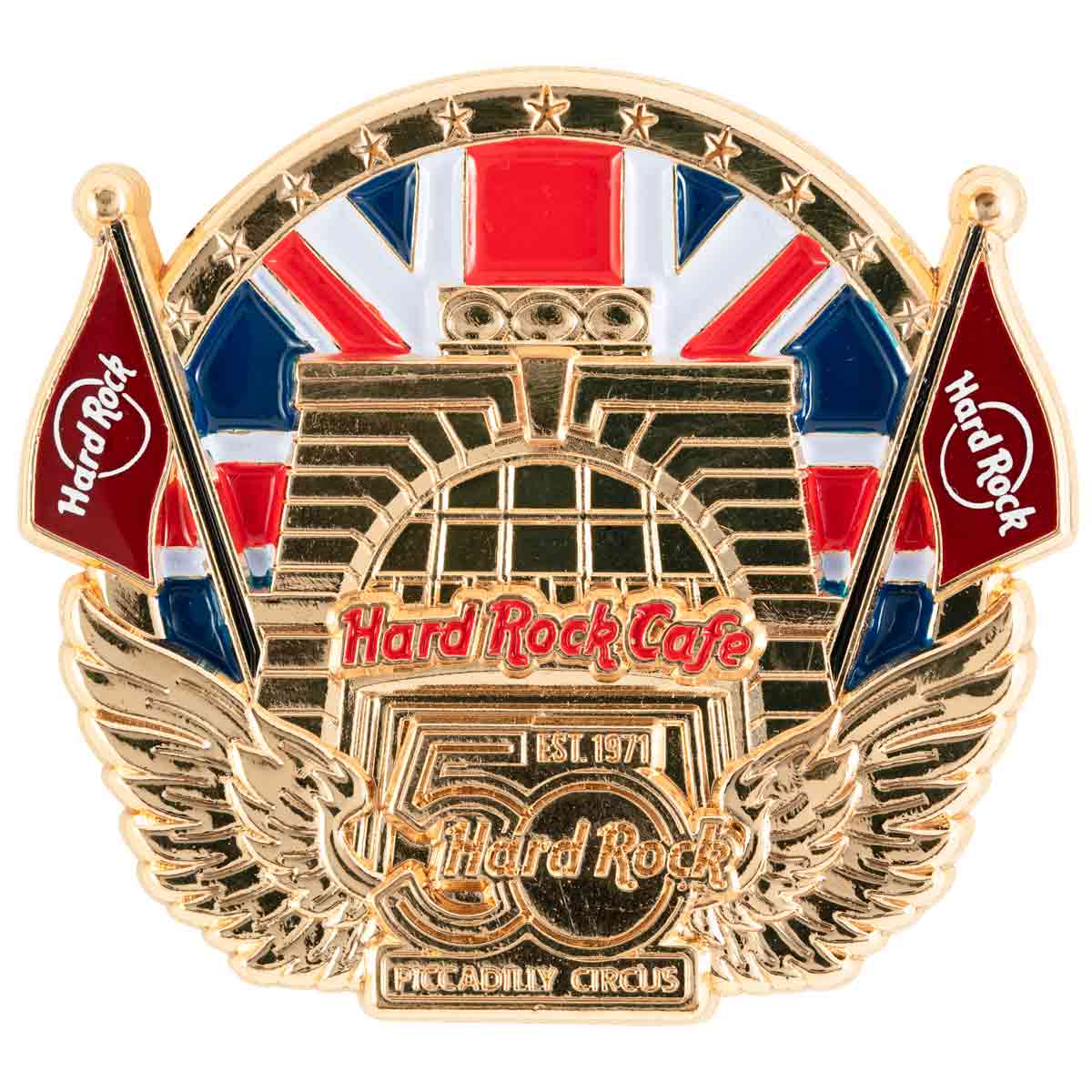 50th Anniversary Core Piccadilly Facade 3D Pin image number 2
