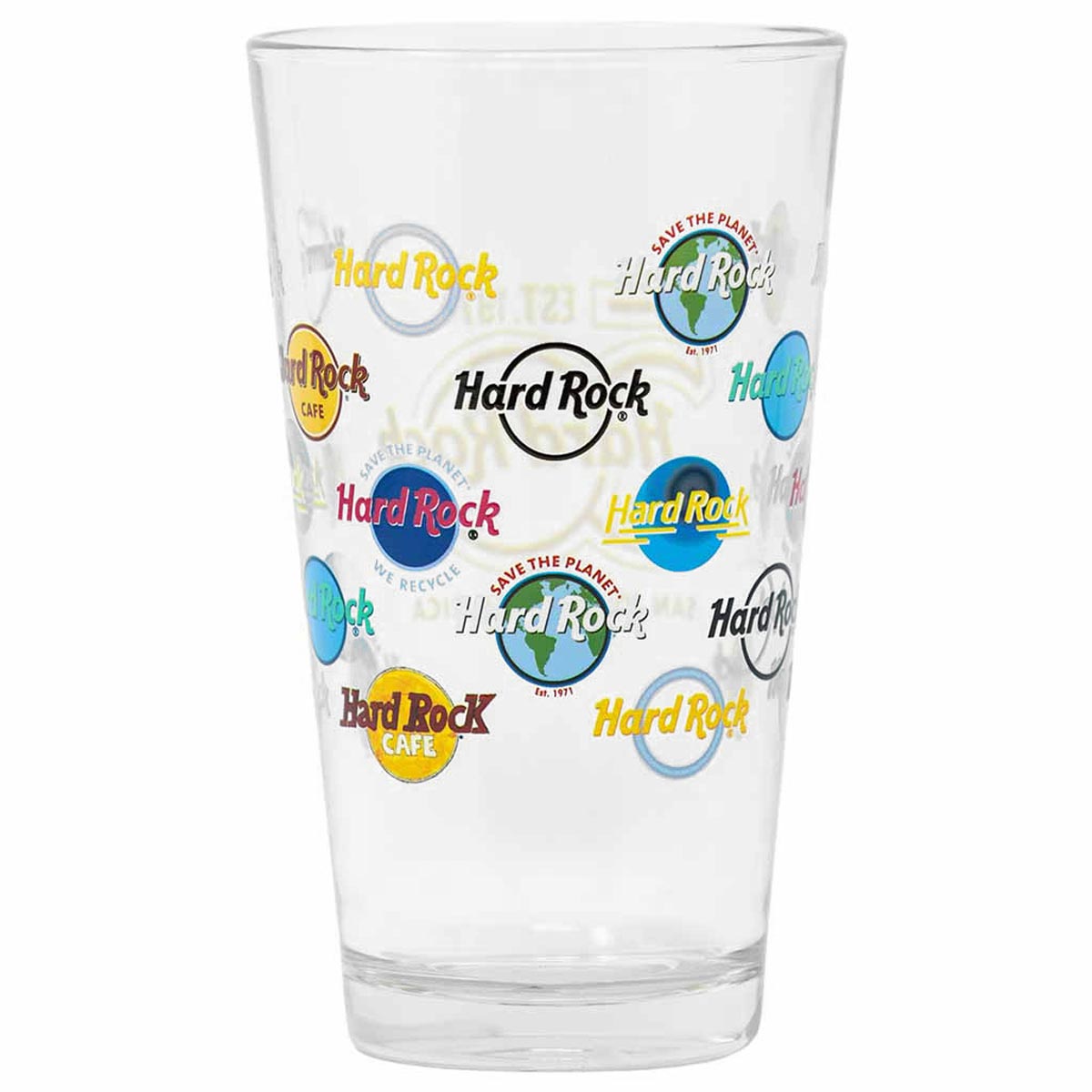 50th Anniversary Multi Logo Pint Glass image number 2