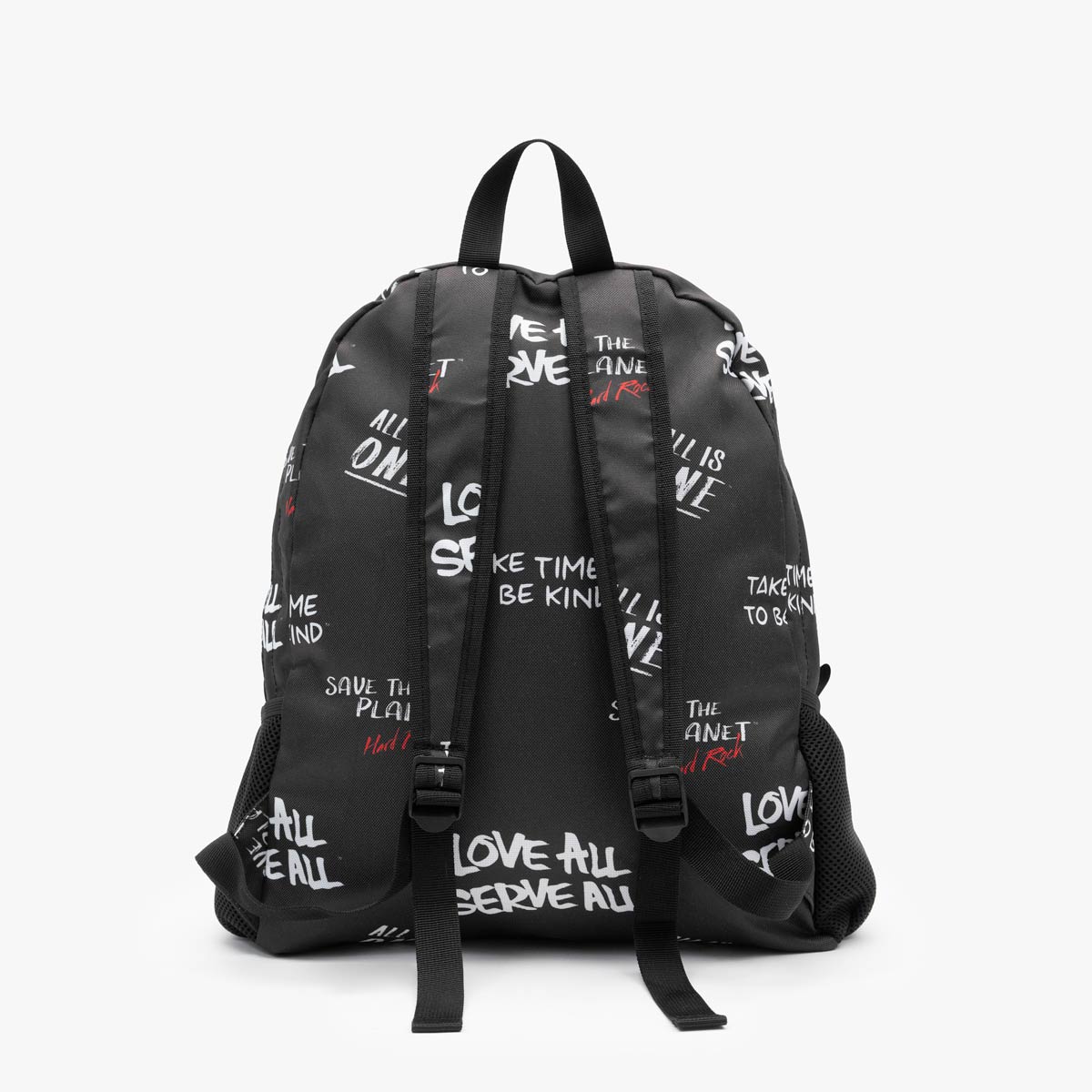 Love All Serve All Graffiti Packable Backpack in Black image number 2