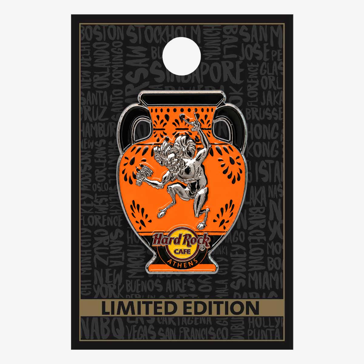 Limited Edition Athens Pan God Pin image number 2