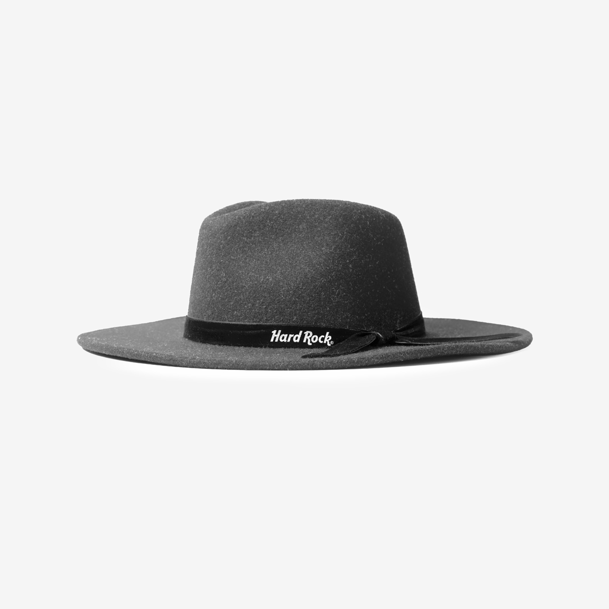Flat Brim Wool Hat in Gray image number 1