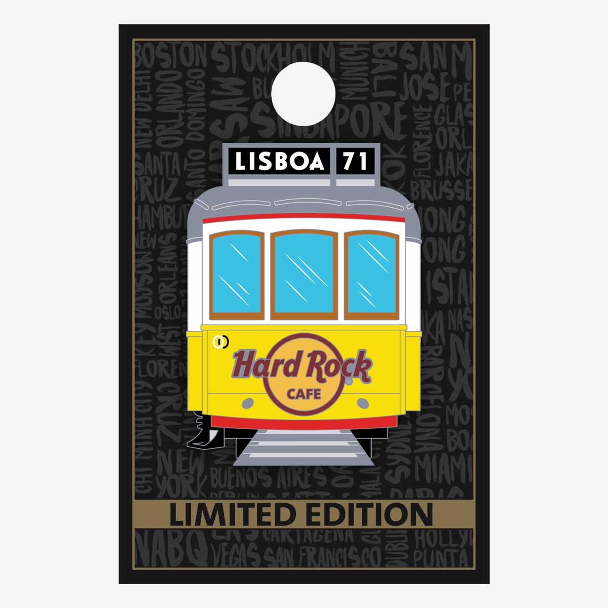 Limited Edition  Lisbon Tram Pin image number 2