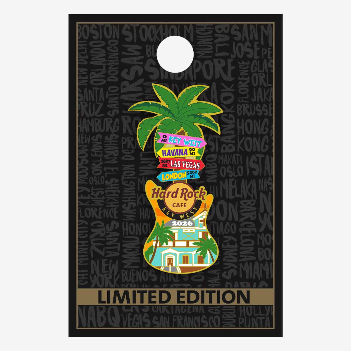 Limited Edition Key West Destination 2026 Pin image number 2