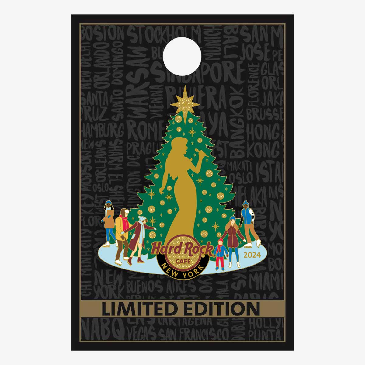 Limited Edition Tree Lighting 2024 Pin image number 2