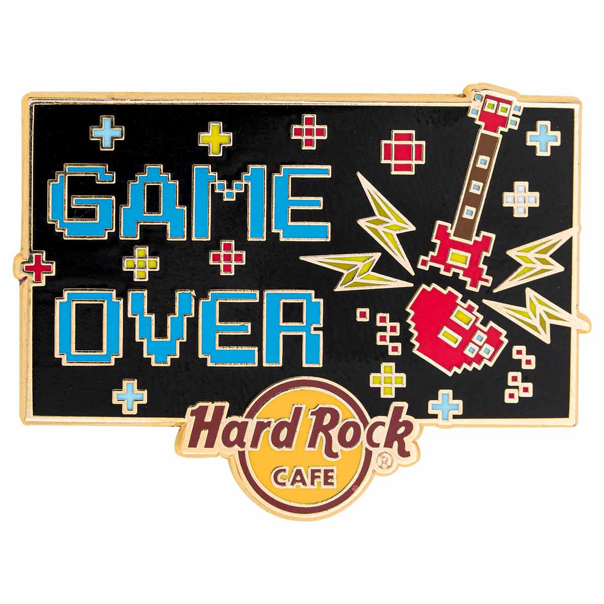 Retro Arcade Series Game Over Pin image number 1